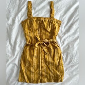 Linen Mini Dress (small)